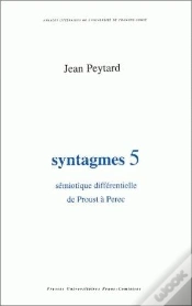 Capa do artigo Syntagmes : N°5. Sémiotique Différentielle De Proust À Perec