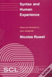 Capa do artigo Syntax And Human Experience