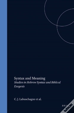 Capa do artigo Syntax And Meaning