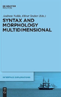Syntax And Morphology Multidimensional - Preview