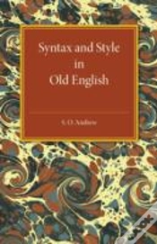 Capa do artigo Syntax And Style In Old English