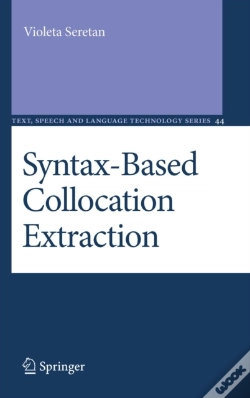 Capa do artigo Syntax-Based Collocation Extraction
