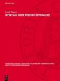 Syntax Der Mehri-Sprache - Preview