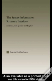 Capa do artigo Syntax-Information Structure Interface
