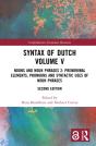 Syntax Of Dutch Volume V - Preview
