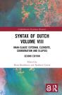 Syntax Of Dutch Volume Viii - Preview
