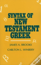 Capa do artigo Syntax Of New Testament Greek