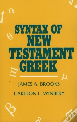 Capa do artigo Syntax Of New Testament Greek