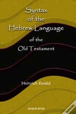 Capa do artigo Syntax Of The Hebrew Language Of The Old Testament