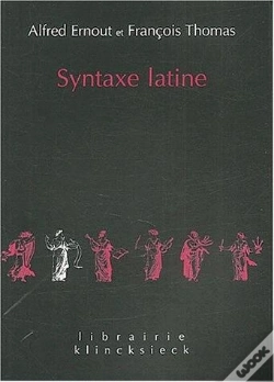 Capa do artigo Syntaxe Latine