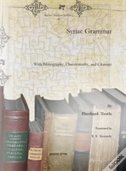 Capa do artigo Syriac Grammar