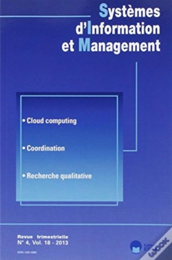 Capa do artigo Systemes D Information Et Management N 4 2013