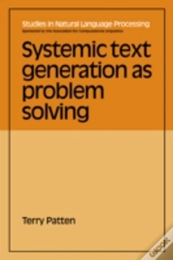 Capa do artigo Systemic Text Generation As Problem Solving