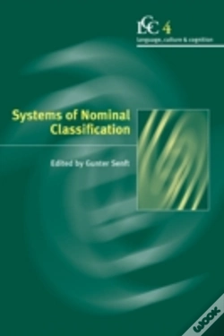 Capa do artigo Systems Of Nominal Classification