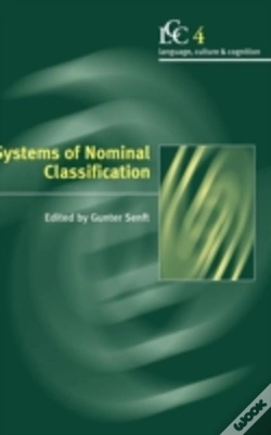 Capa do artigo Systems Of Nominal Classification
