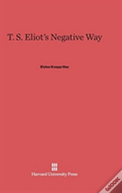 Capa do artigo T. S. Eliot'S Negative Way