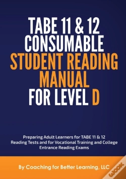 Capa do artigo Tabe 11 And 12 Consumable Student Reading Manual For Level D