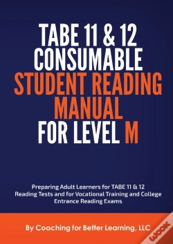 Capa do artigo Tabe 11 And 12 Consumable Student Reading Manual For Level M