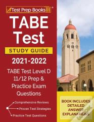 Tabe Test Study Guide 2021-2022
