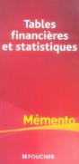 Table Financières Et Statistiques - Preview