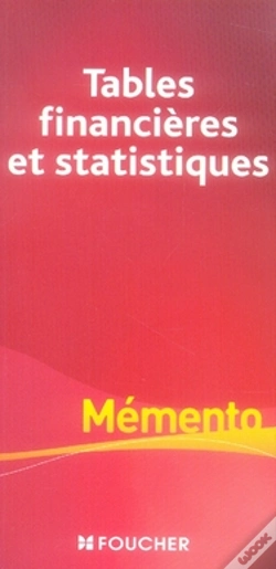 Capa do artigo Table Financières Et Statistiques