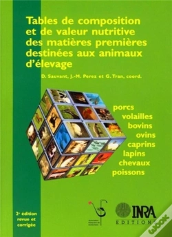 Capa do artigo Tables De Composition Et De Valeur Nutritive Des Matières Premières Destinées Aux Animaux D'Élevage : Porcs, Volailles, Bovins, Ovins, Caprins, Lapins