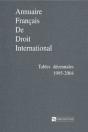 Tables Decennales 1995-2004 ; Annuaire Francais De Droit International - Preview