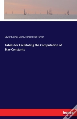 Capa do artigo Tables For Facilitating The Computation Of Star-Constants