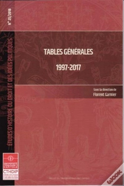 Capa do artigo Tables Générales 1997-2017