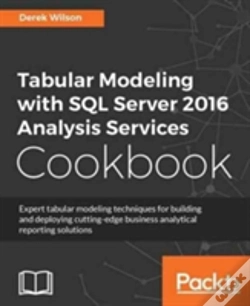 Capa do artigo Tabular Modeling With Sql Server 2016 Analysis Services Cookbook