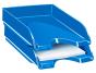 Tabuleiro de secretaria cep plastico azul 257x348x66 mm - Preview