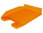 Tabuleiro de secretaria q-connect plastico laranja transparente - Preview