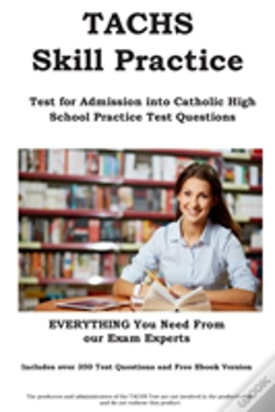 Capa do artigo Tachs Skill Practice! : Test For Admissions Into Catholic High School Practice Test Questions