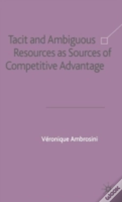 Capa do artigo Tacit And Ambiguous Resources As Sources Of Competitive Advantage