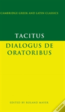 Capa do artigo Tacitus: Dialogus De Oratoribus