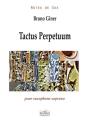 Tactus Perpetuum Pour Saxophone Soprano - Preview