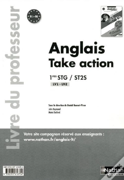 Capa do artigo Take Action 1ere Stg/St2s Lv1/Lv2 B1>B2 Professeur 2011
