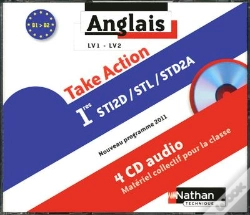 Capa do artigo Take Action 1ere Sti2d/Stl/Std2a Lv1/Lv2 B1>B2 4 Ccd Audio 2011