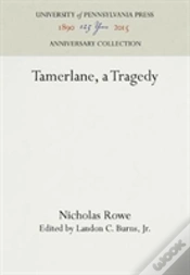 Capa do artigo Tamerlane, A Tragedy