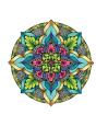 Tangleeasy Guided Journal Mandala - Preview