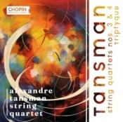Capa do artigo Tansman: String Quartets Nos. 3 & 4/Triptyque - CD