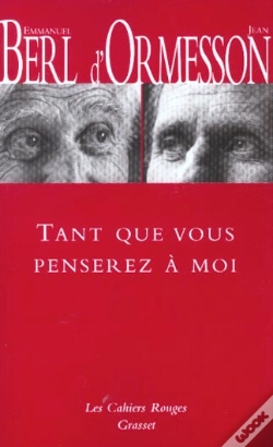 Capa do artigo Tant Que Vous Penserez À Moi