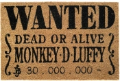 Capa do artigo Tapete de Porta - One Piece: Wanted Monkey D. Luffy