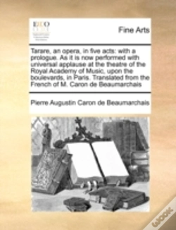 Capa do artigo Tarare, An Opera, In Five Acts: With A P