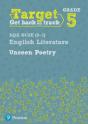 Target Grade 5 Unseen Poetry Aqa Gcse (9-1) Eng Lit Workbook - Preview