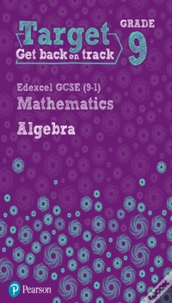 Capa do artigo Target Grade 9 Edexcel Gcse (9-1) Mathematics Algebra Workbook