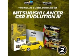 Capa do artigo Tarmac Works Mitsubishi Lancer GSR Evolution III 1:64