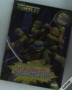 Capa do artigo Tartarugas Ninja - Livro de Atividades e Autocolantes Total