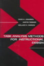 Task Analysis Methods For Instructional Design - Preview