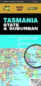 Capa do artigo Tasmania State & Suburban Map 770 29th Ed